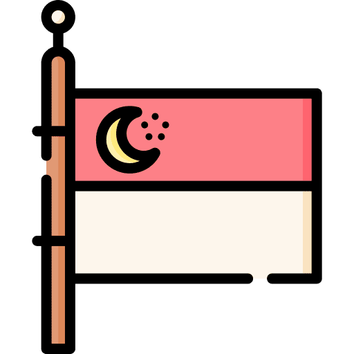 Singapore nation country flag icon