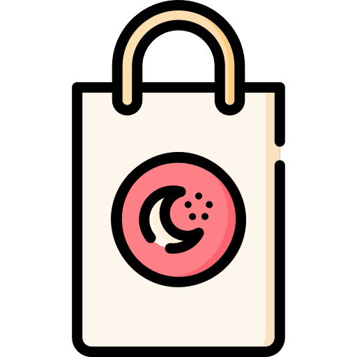 Souvenir flag singapore bag icon