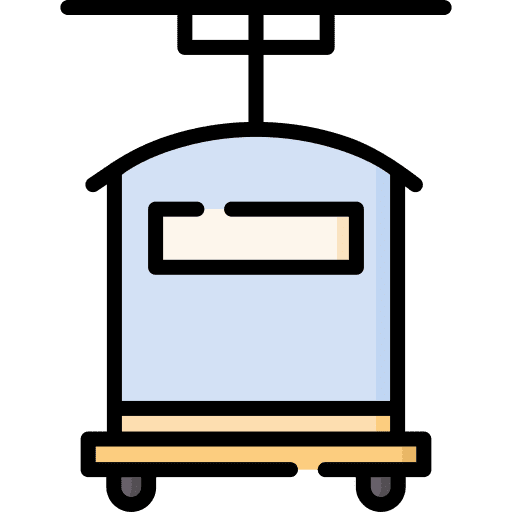 Tram vehicle tramcar travel icon