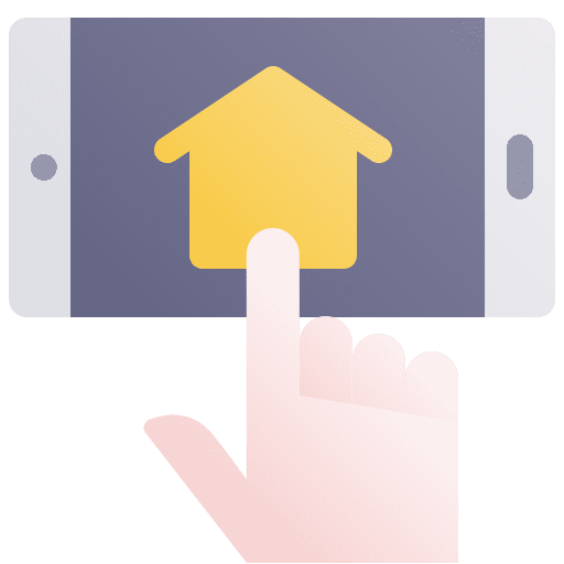 Smarthome electronics home wifi icon