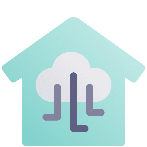 Cloud connection cloud computing cloud smarthome icon