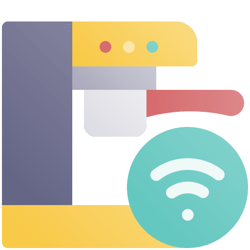 Coffee maker electronics smarthome coffee maker icon