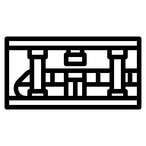 Subway travel transportation metro icon