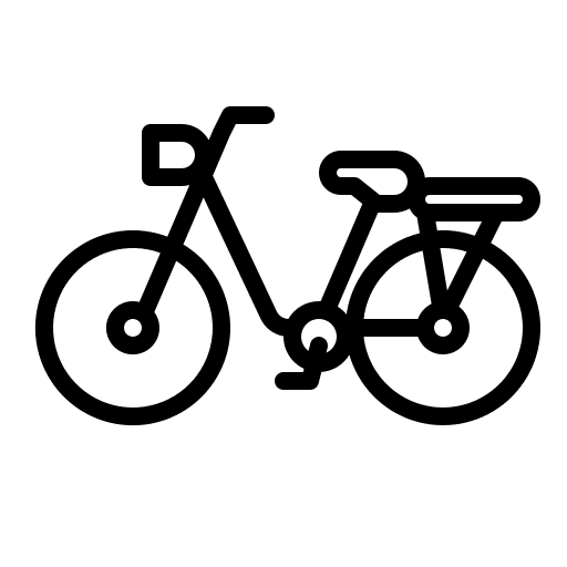 Bike sport bicycle exercise icon