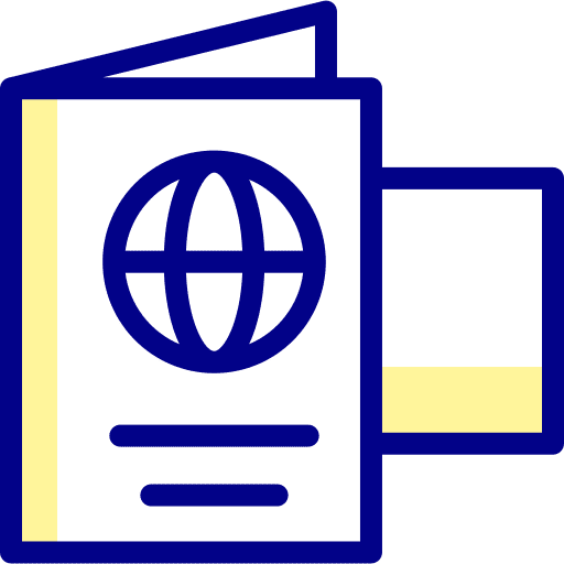 Passport passport identity identification icon