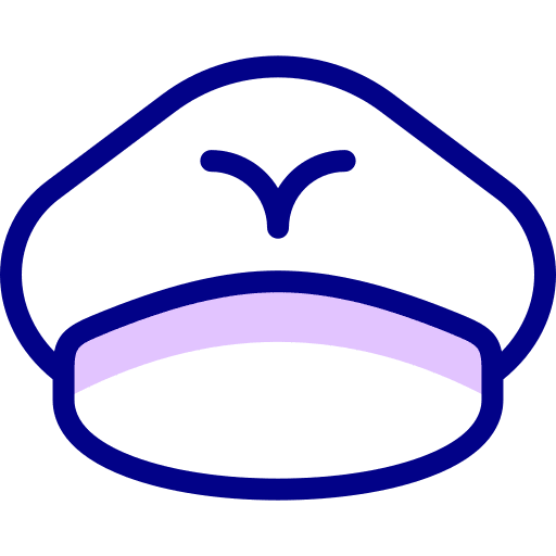 Pilot hat fashion uniform aviation icon