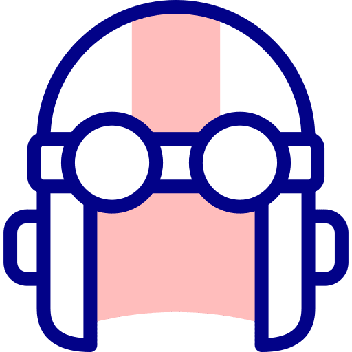 Aviator fashion aviator googles icon