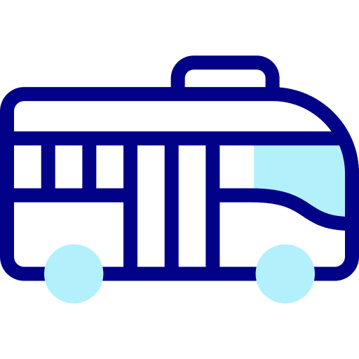 Bus vehicle tour travel icon