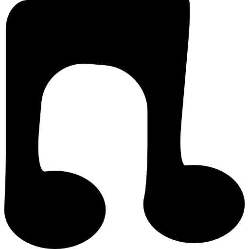 Note music rounded music music note quaver icon