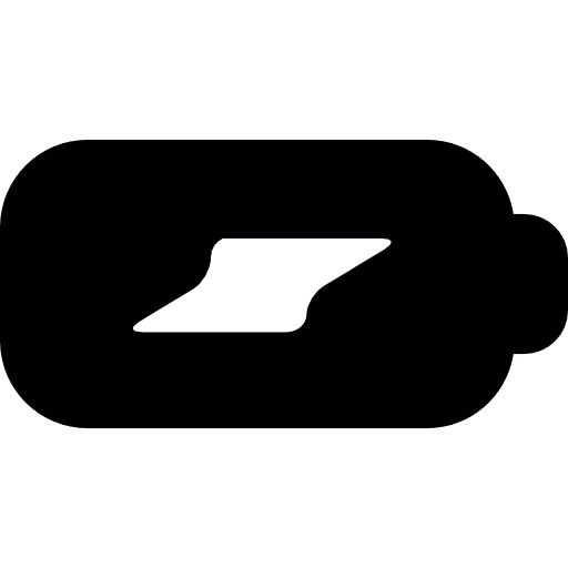 Battery load loading unloaded energy icon