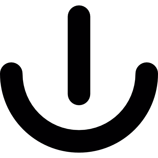 Down arrow technology direction directional icon