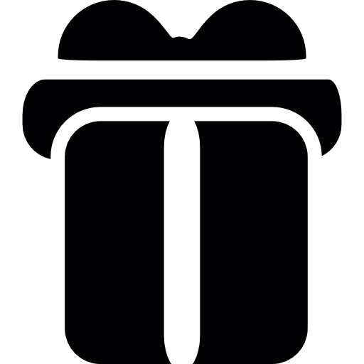 Wrapped gift presents christmas present icon