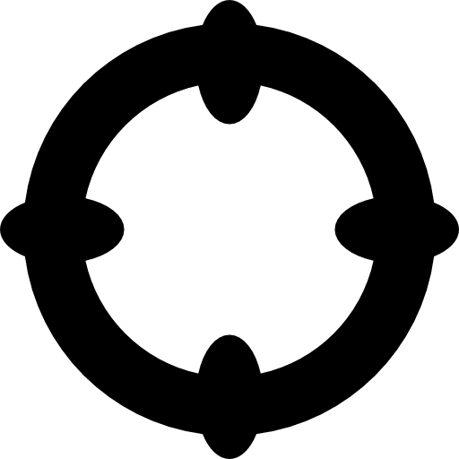 Sniper target shooting target sniper target icon