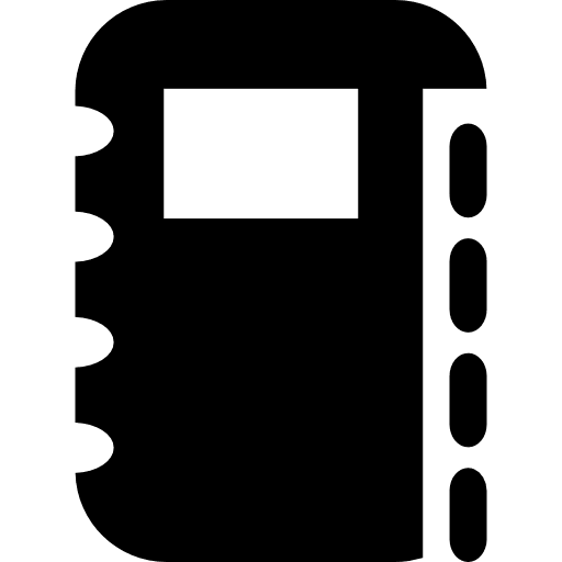 Address book book contacts books icon