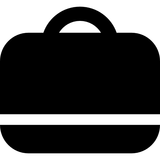 Travelling suitcase journey tourist silhouette icon