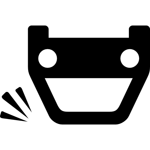 Overturned vehicle transport overturned vehicle icon