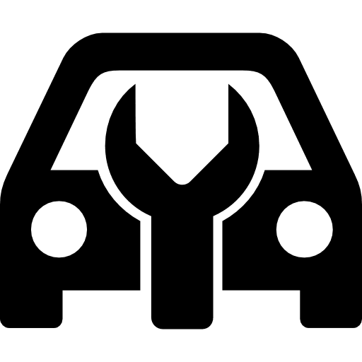Vehicle repair car transport repair icon