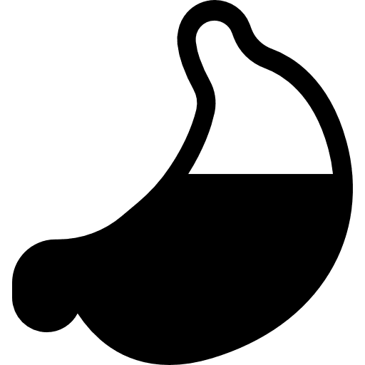 Full stomach hospital hospitals liquid icon