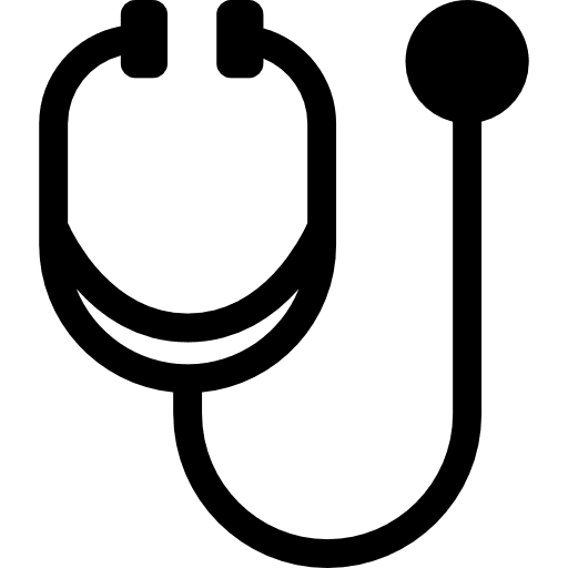 Doctor stethoscope stethoscopes health care medical icon