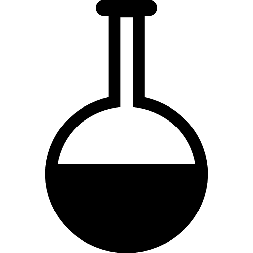 Chemist flask flasks flask test tubes icon