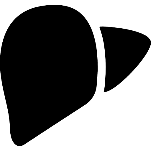 Liver medicines hospital medical icon