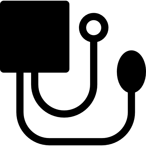 Medical tonometer medical equipment measuring measuring utensils icon