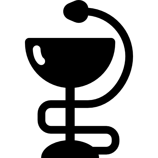 Medicine symbol medicines shapes cup icon