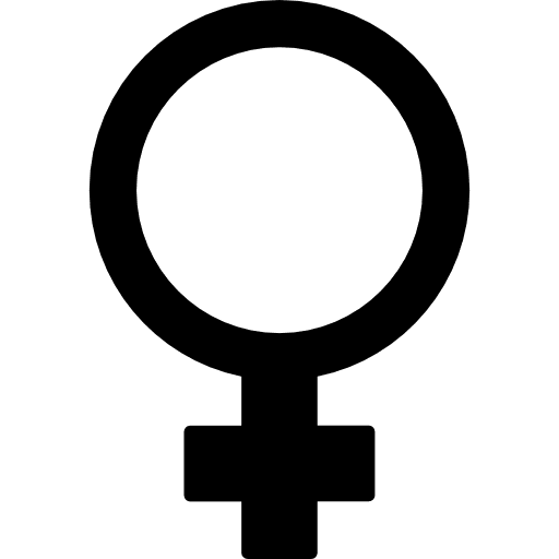 Femenine sign woman sex femenine icon