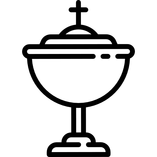Ciborium christian christianity signs icon