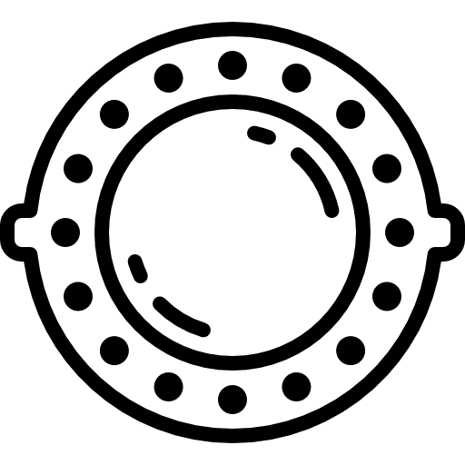 Submarine hatch boat transport porthole icon