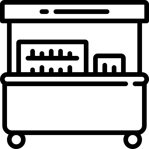 Ice cream stand summertime summer sweet icon