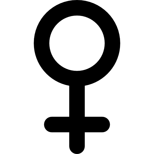 Gender symbol woman people icon