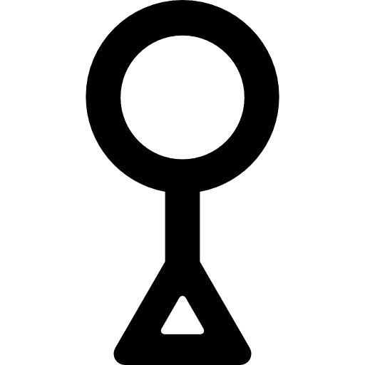 Gender sex third gender femenine icon