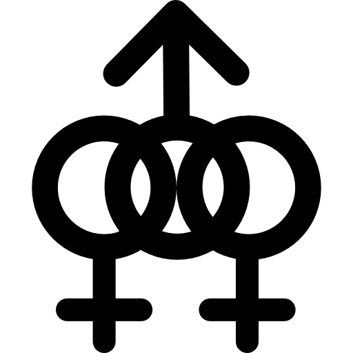 Gender symbol woman male icon