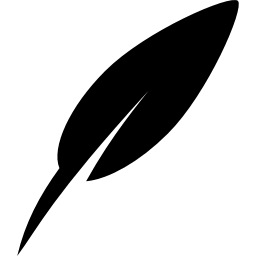 Feather animals lightweight feathers icon