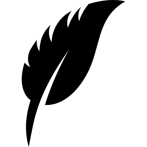 Feather smooth lightweight animals icon