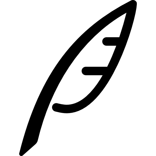 Feather tool writing animals icon