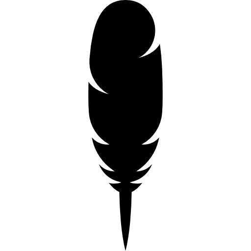 Feather tool writing bird icon