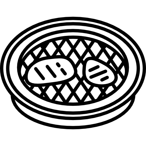 Yakiniku fish oriental japan icon