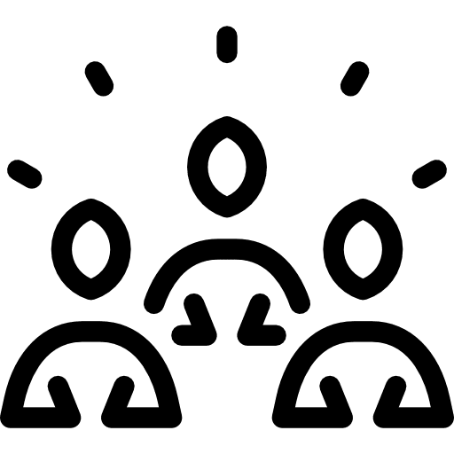 Wellness group yoga people asian icon