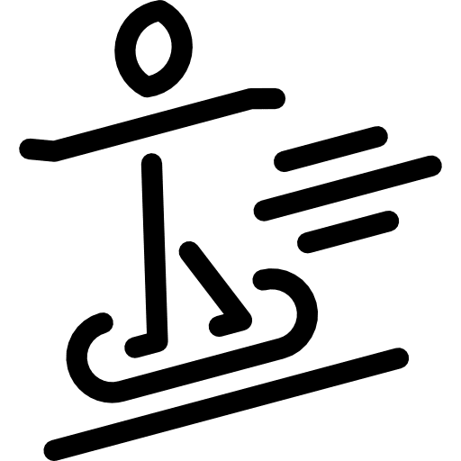 Extreme sports gymnast sport winter sports icon