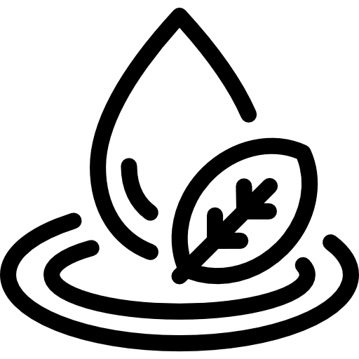 Spa relaxing relax leaf icon