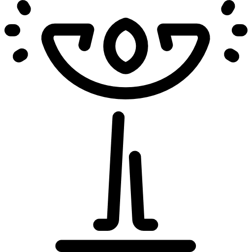 Strong gymnastic muscles people icon