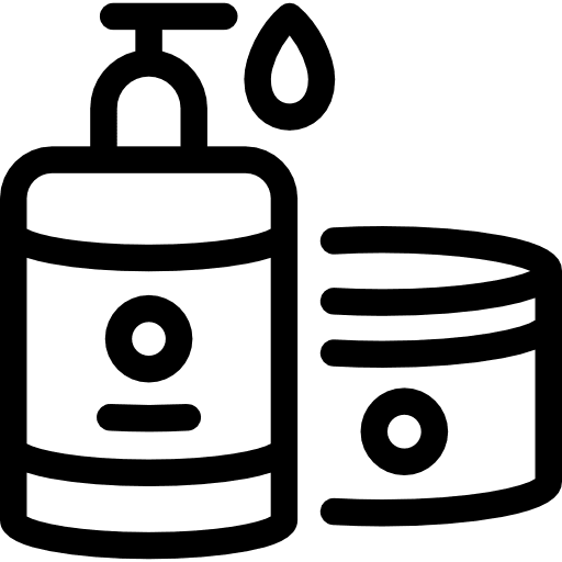 Skincare medical health care dermathological icon