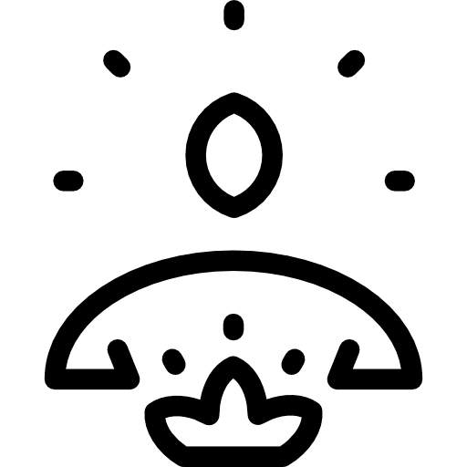 Wellness coach yoga people meditation icon