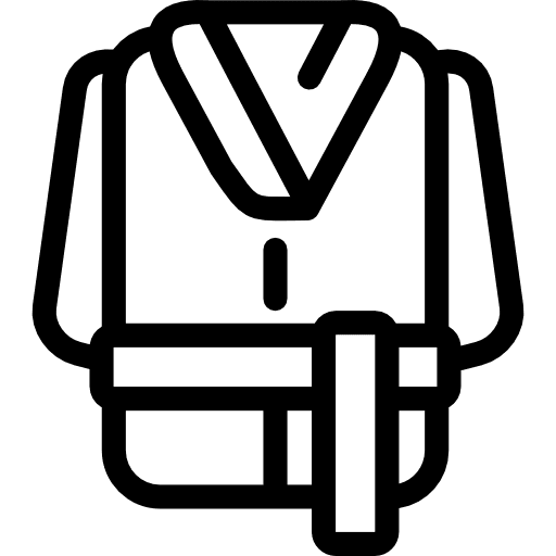 Bathrobe relax fashion bathing icon