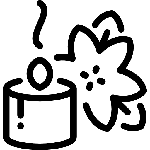 Relaxing lotus relax light icon