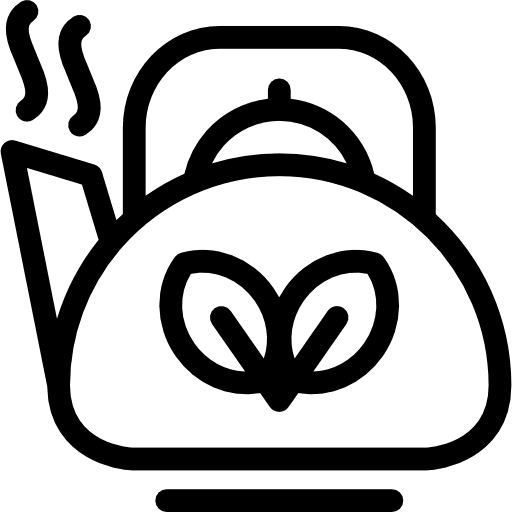 Tea ceremony food leaves relax icon