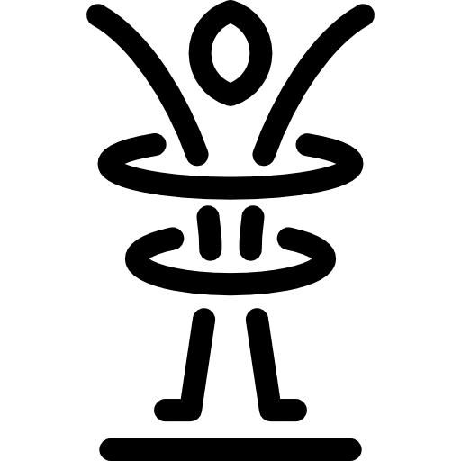 Man excercise gym people icon