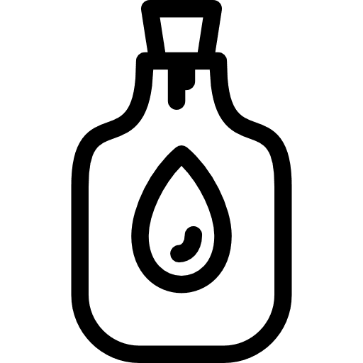 Massage oil bottle relax relaxing icon